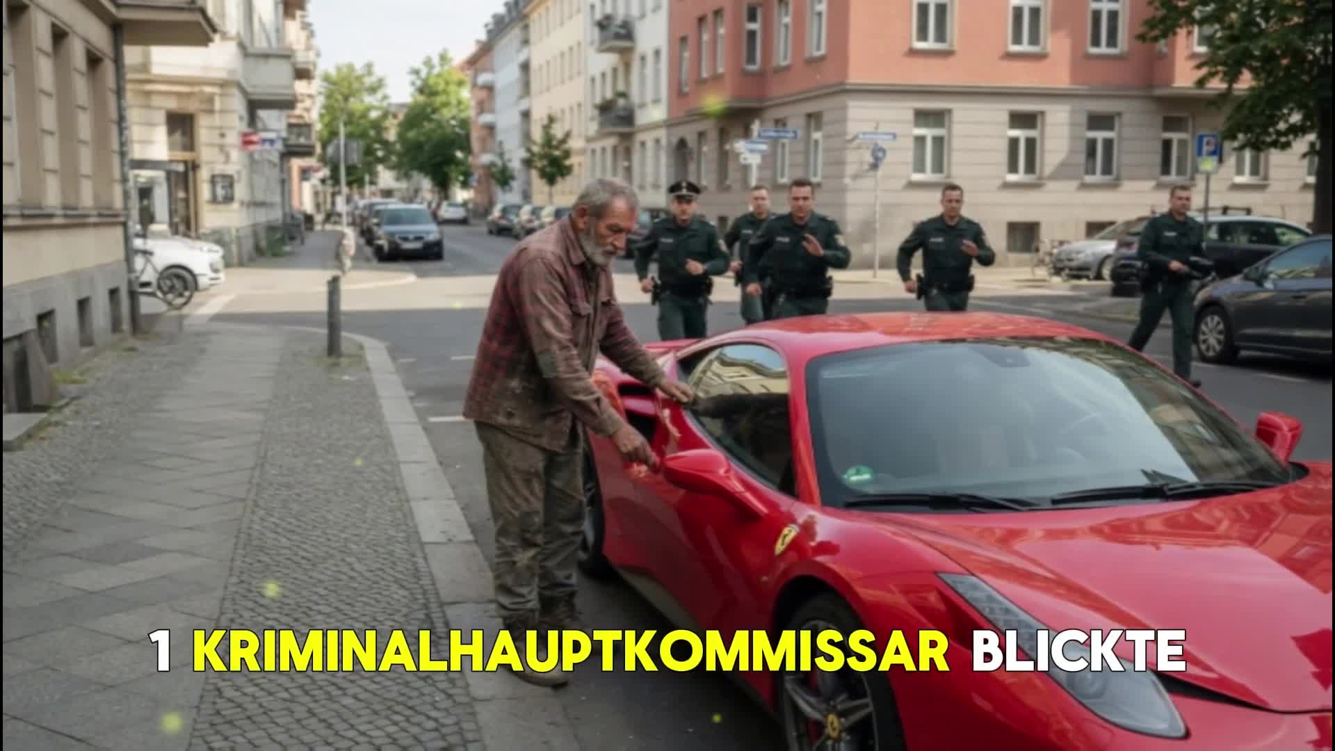 „Polizei nimmt alten Bauern wegen Ferrari fest — Sekunden später erkennen sie: Er ist Richter!“